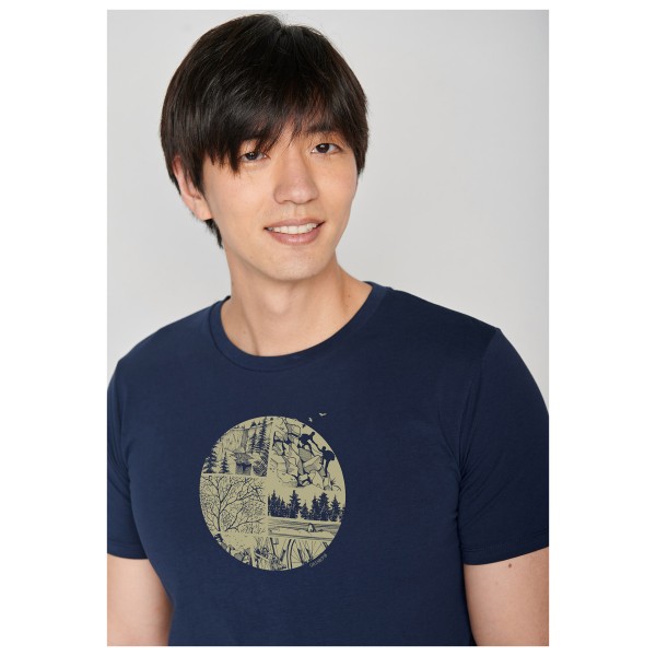 GreenBomb - Nature Mountain Circle (Star) - Hoodie