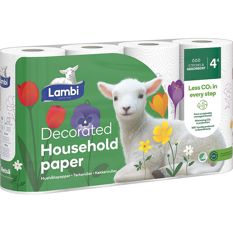 Lambi Tørkerull Lambi 4-pk Decor