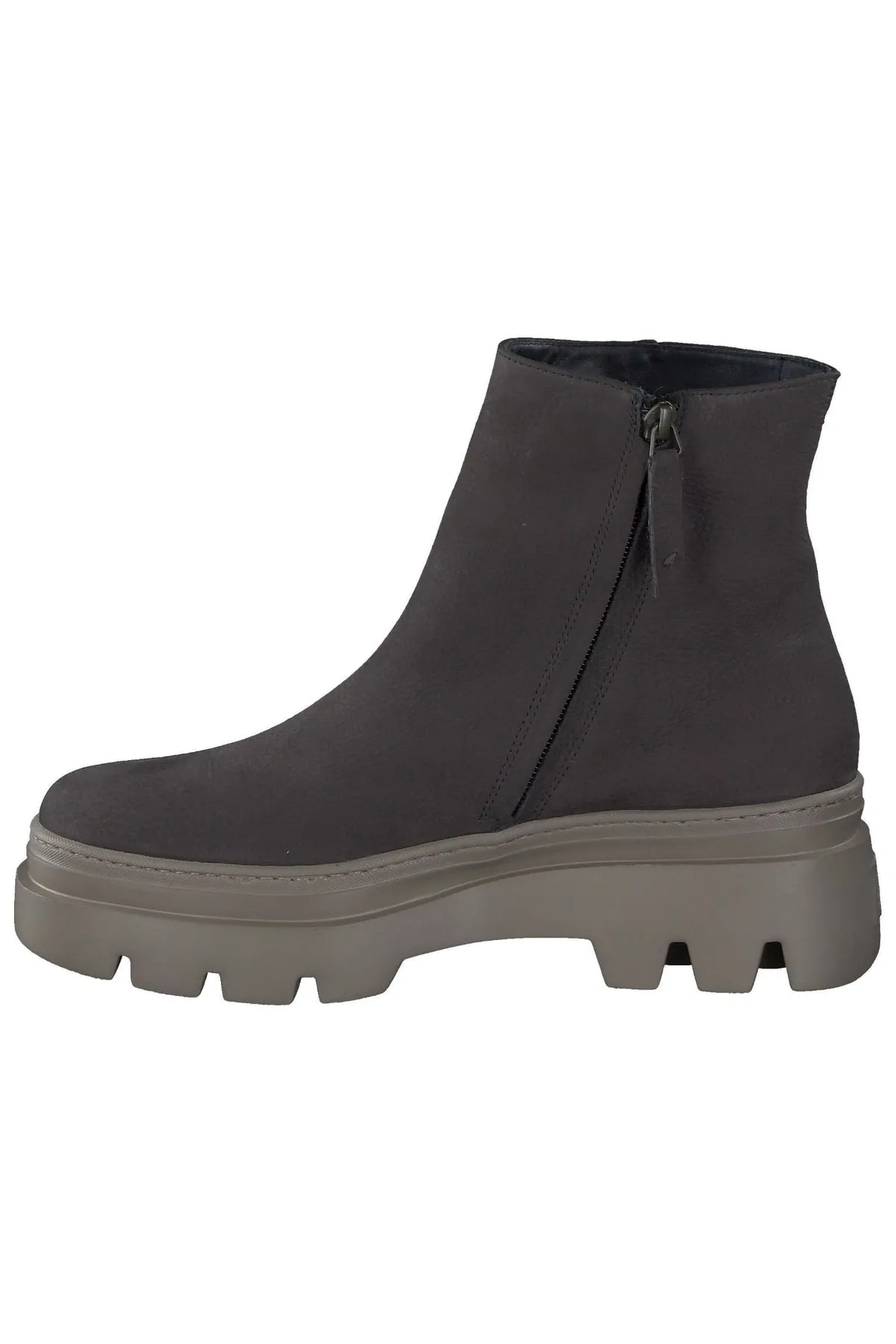 Paul Green  Stiefelette - Grau - Flacher Absatz