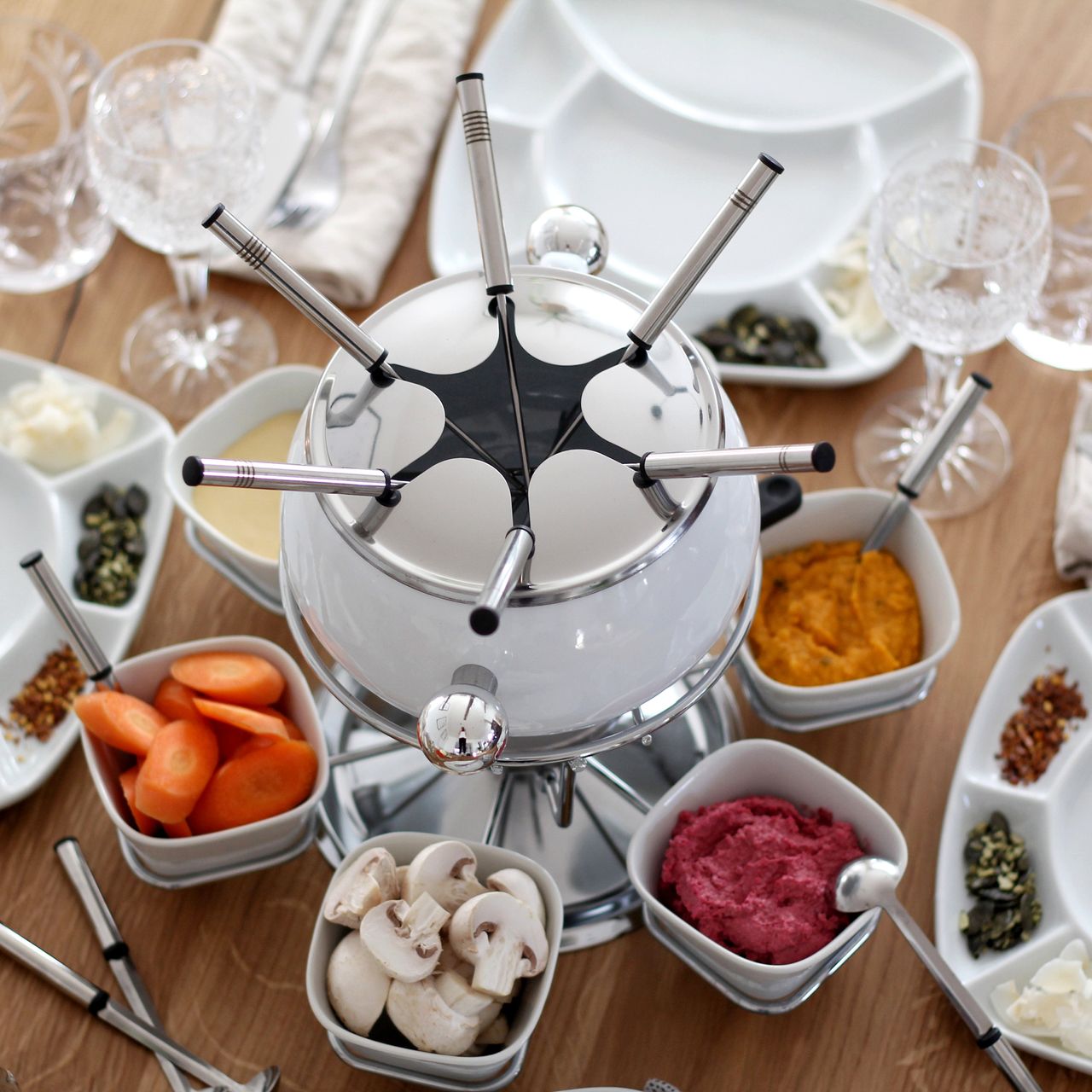 Mäser 28-teiliges Fondue-Set