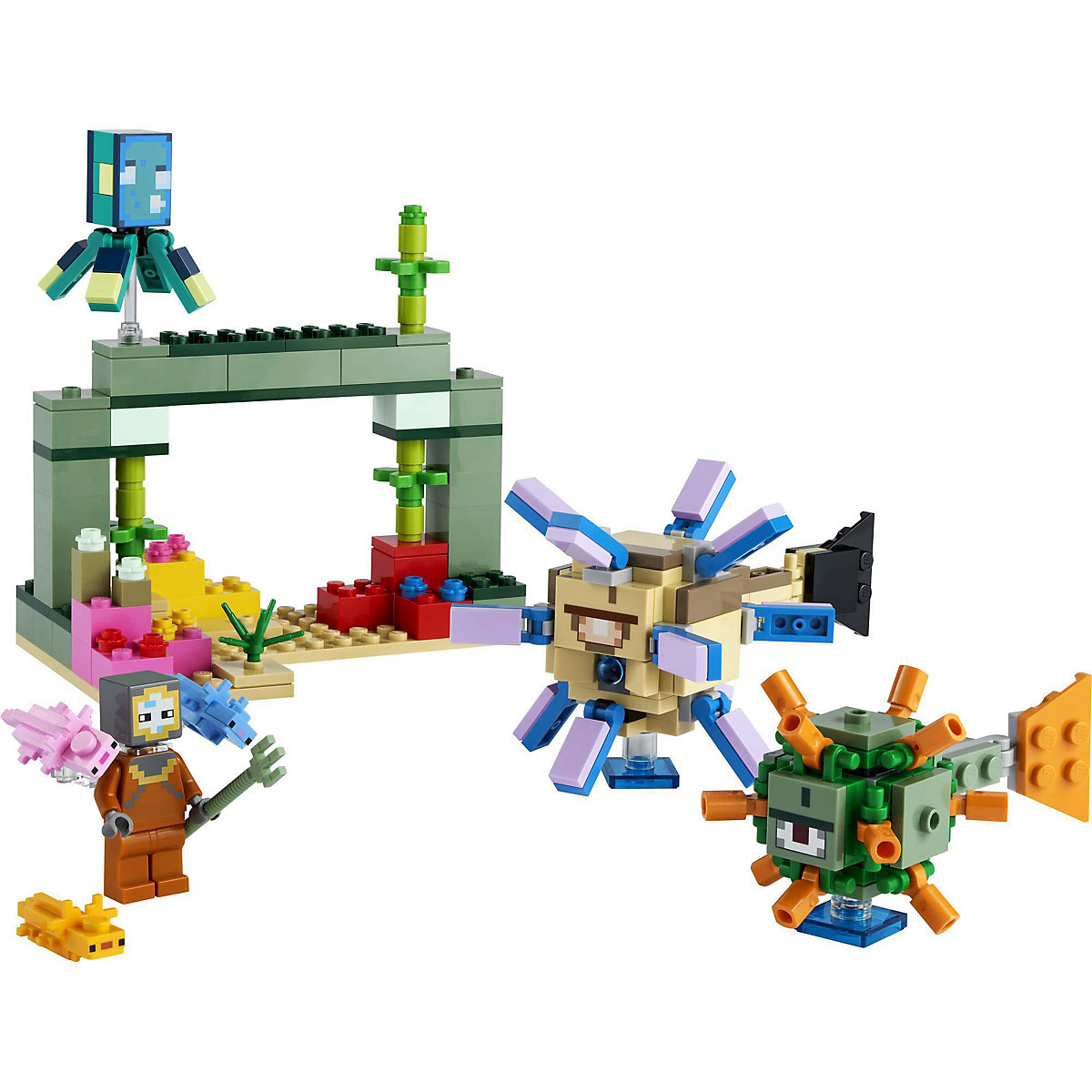 LEGO® Minecraft 21180 Das Wächterduell