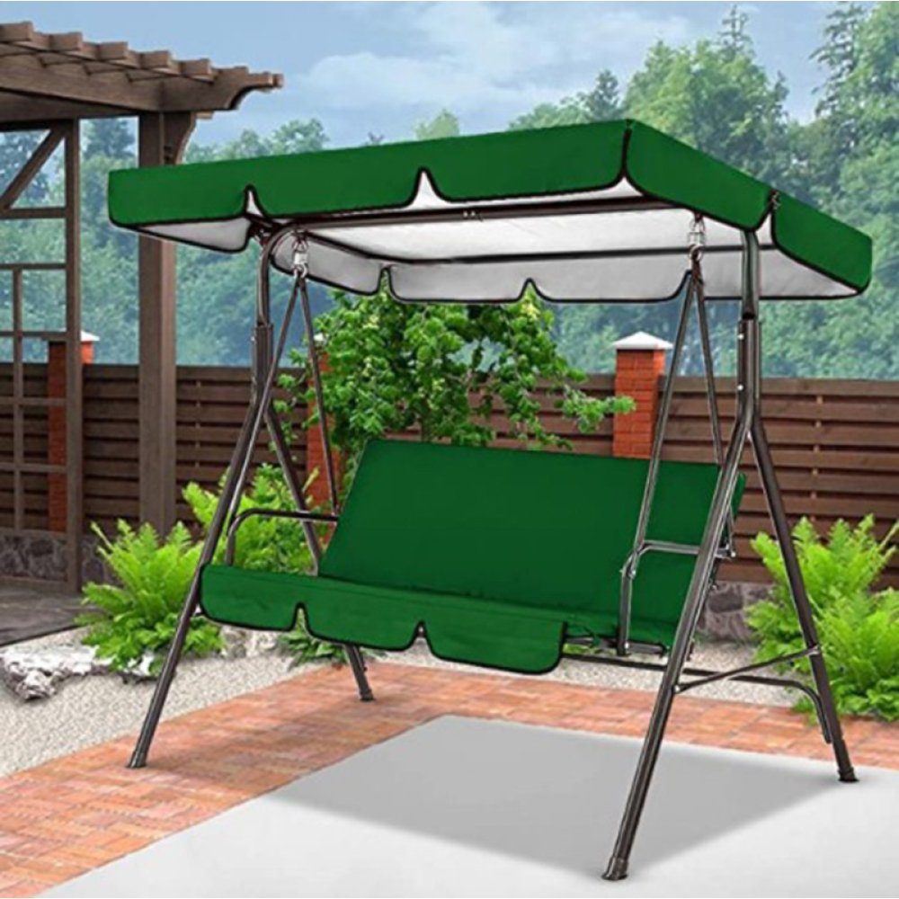 Fokelyi Hollywoodschaukelersatzdach Ersatz-Schaukel Sitzbezug,Sitzbezug für Gartenstuhl,150*50*10cm