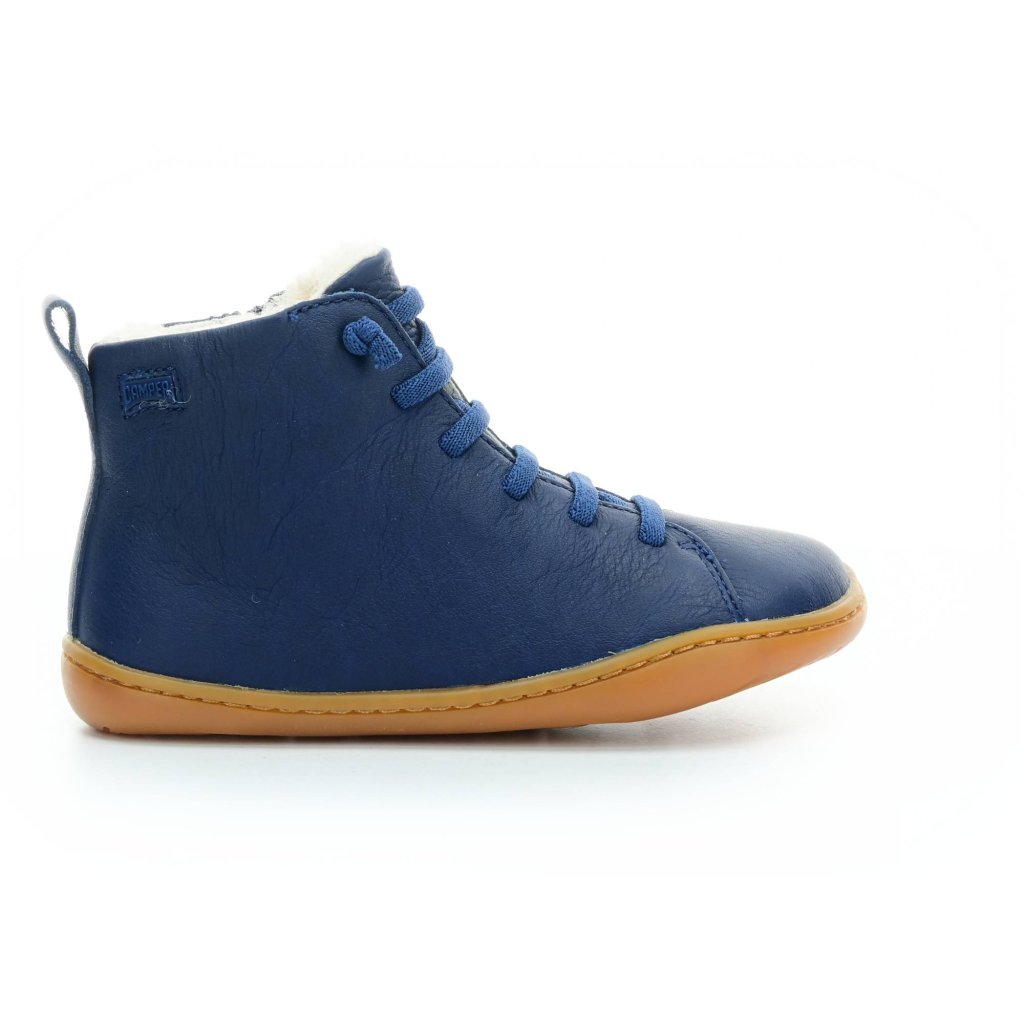 Camper Peu Cami Sella Yard Blue (K900325-001) blaue Barfuß-Stiefeletten