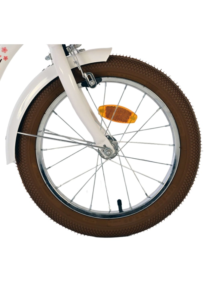 Volare Kinderfahrrad Blossom für Mädchen Fahrrad 16 Zoll Kinderrad in Weiß 3 Jahre günstig kaufen onesize