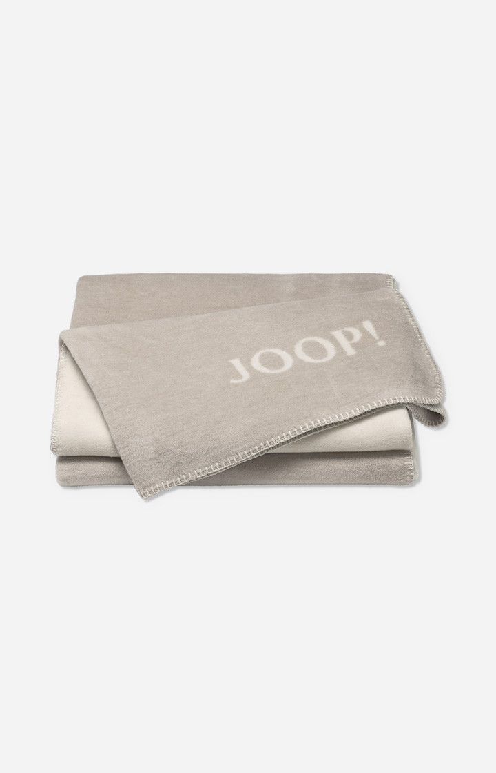 Wohndecke JOOP! UNI-DOUBLEFACE in Sand-Creme