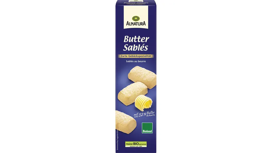Alnatura Bioland-Butter Sablés 110 g