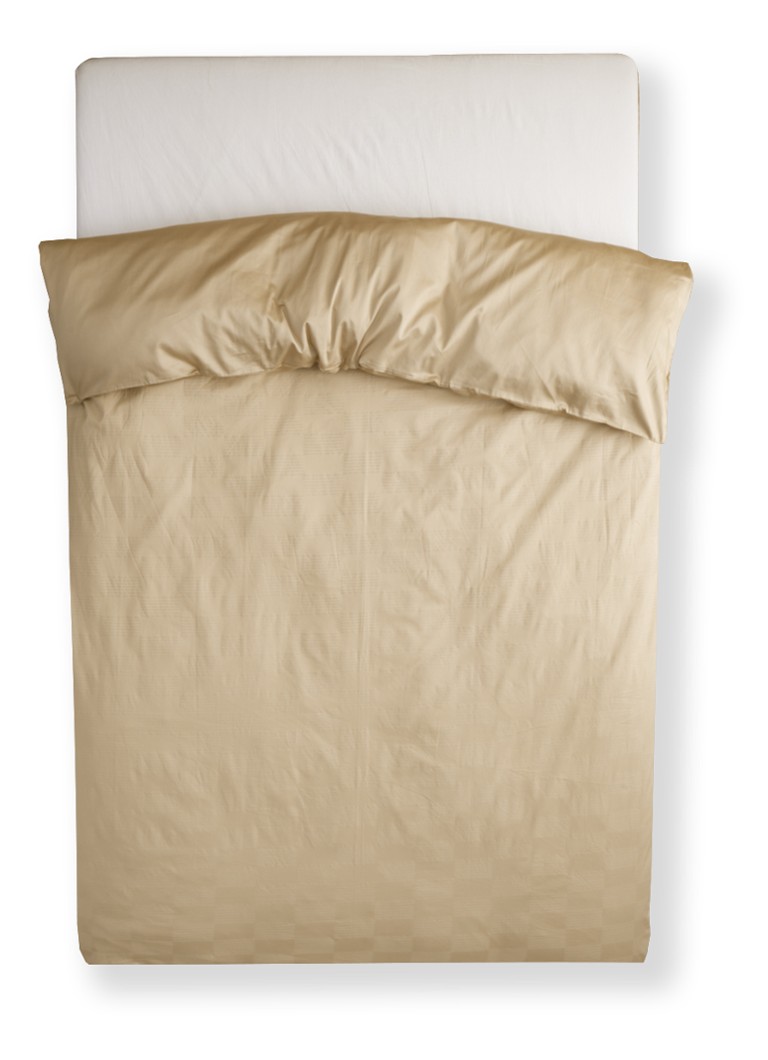 Olivier Desforges Damier duvet cover in 300TC cotton satin - pillowcases not included