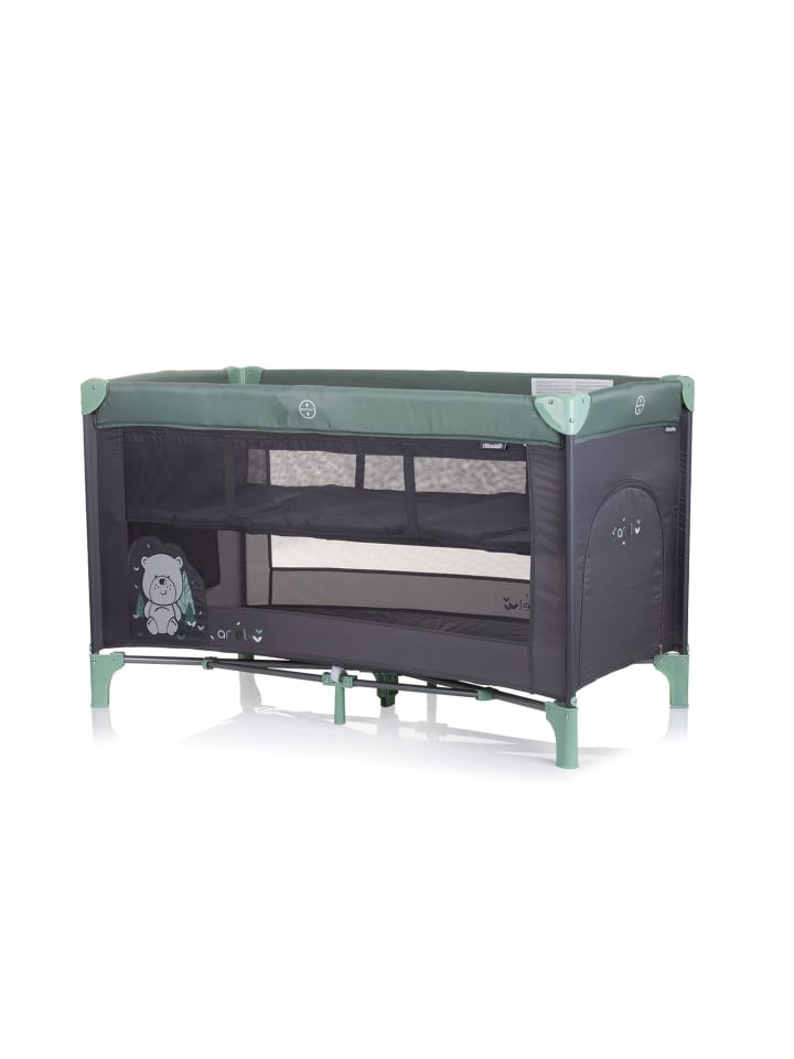 Chipolino Reisebett Ariel in grün günstig kaufen 60x120 cm