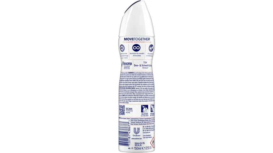 Rexona Nonstop Protection 72h Uplifting & Fresh 150 ml