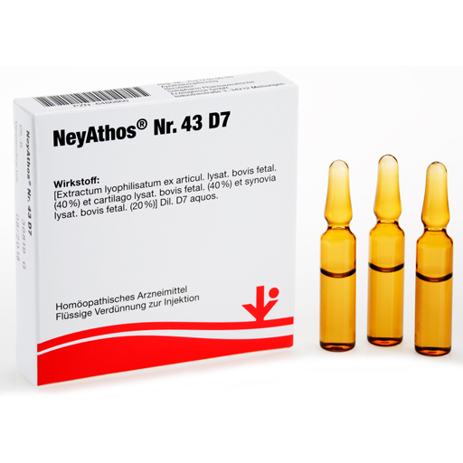 NEYATHOS Nr.43 D 7 Ampullen  5X2 ml  Ampullen