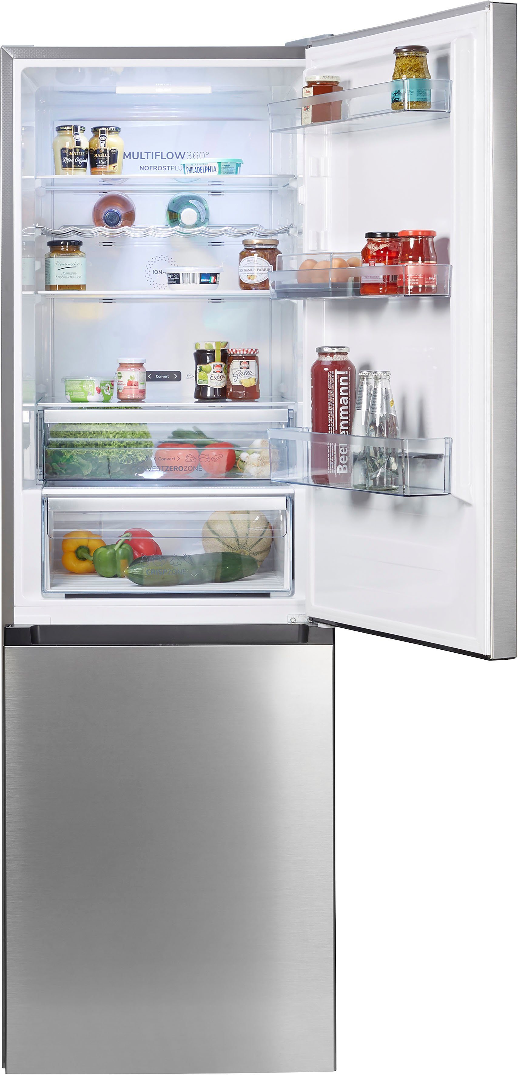 GORENJE Kühl-/Gefrierkombination NRC6194SXL4, 185 cm hoch, 60 cm breit