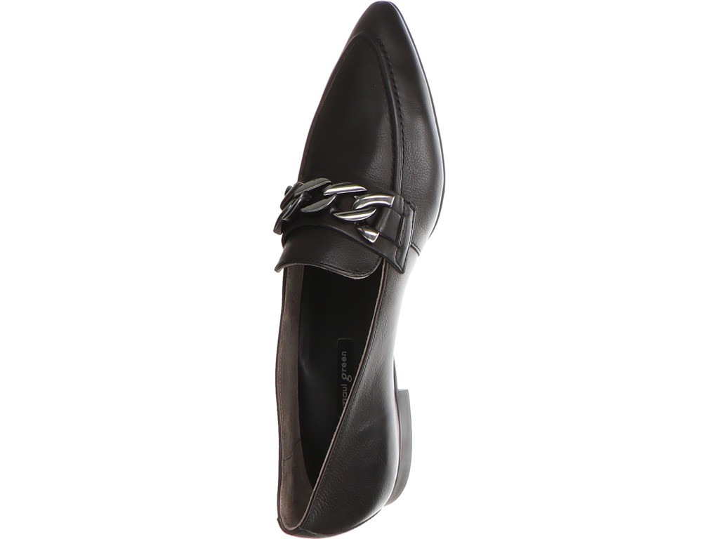 PAUL GREEN Klassische Slipper schwarz