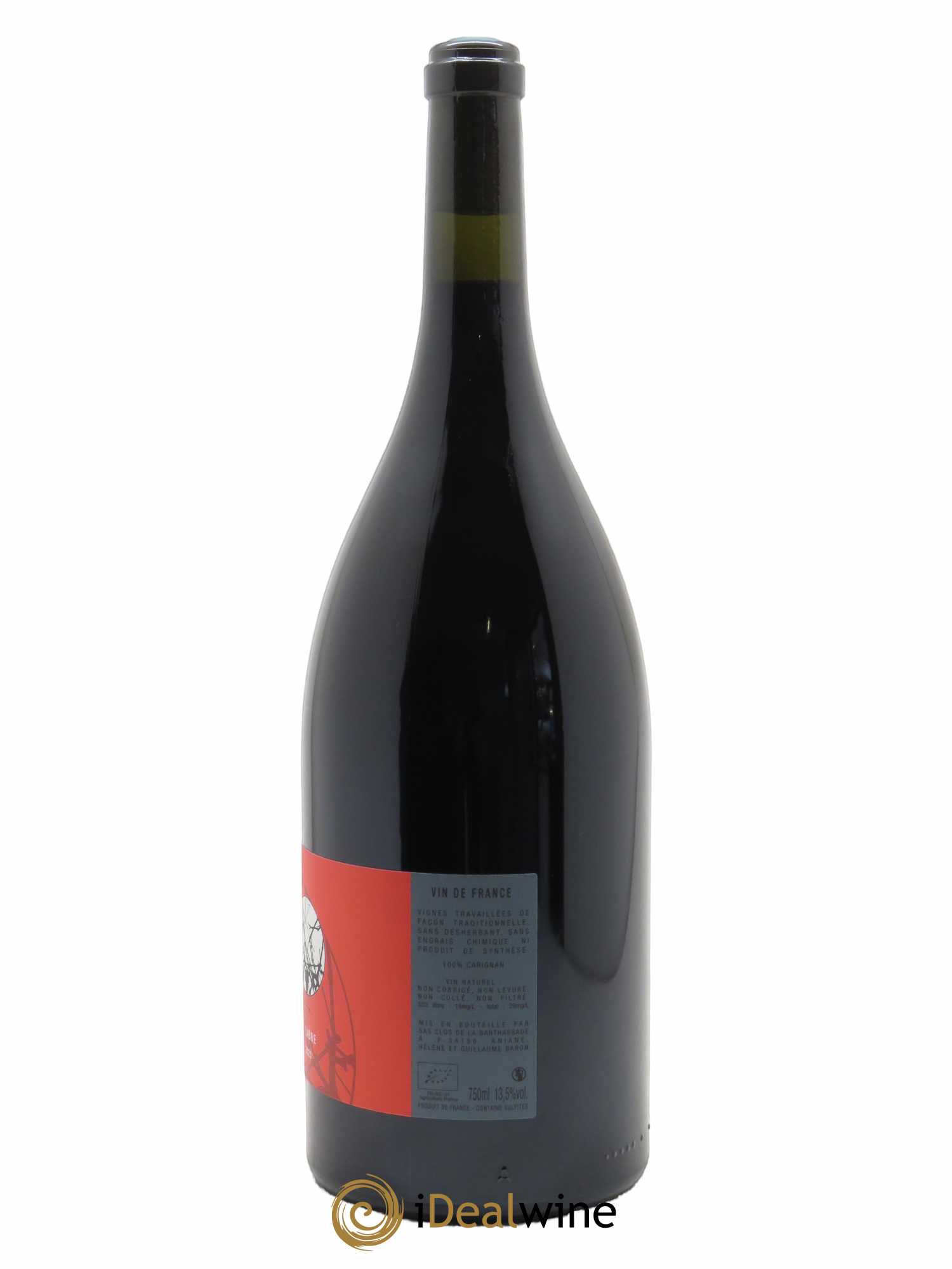 IGP Pays d'Hérault K Libre Le Clos de la Barthassade  2020 - Lot de 1 Magnum