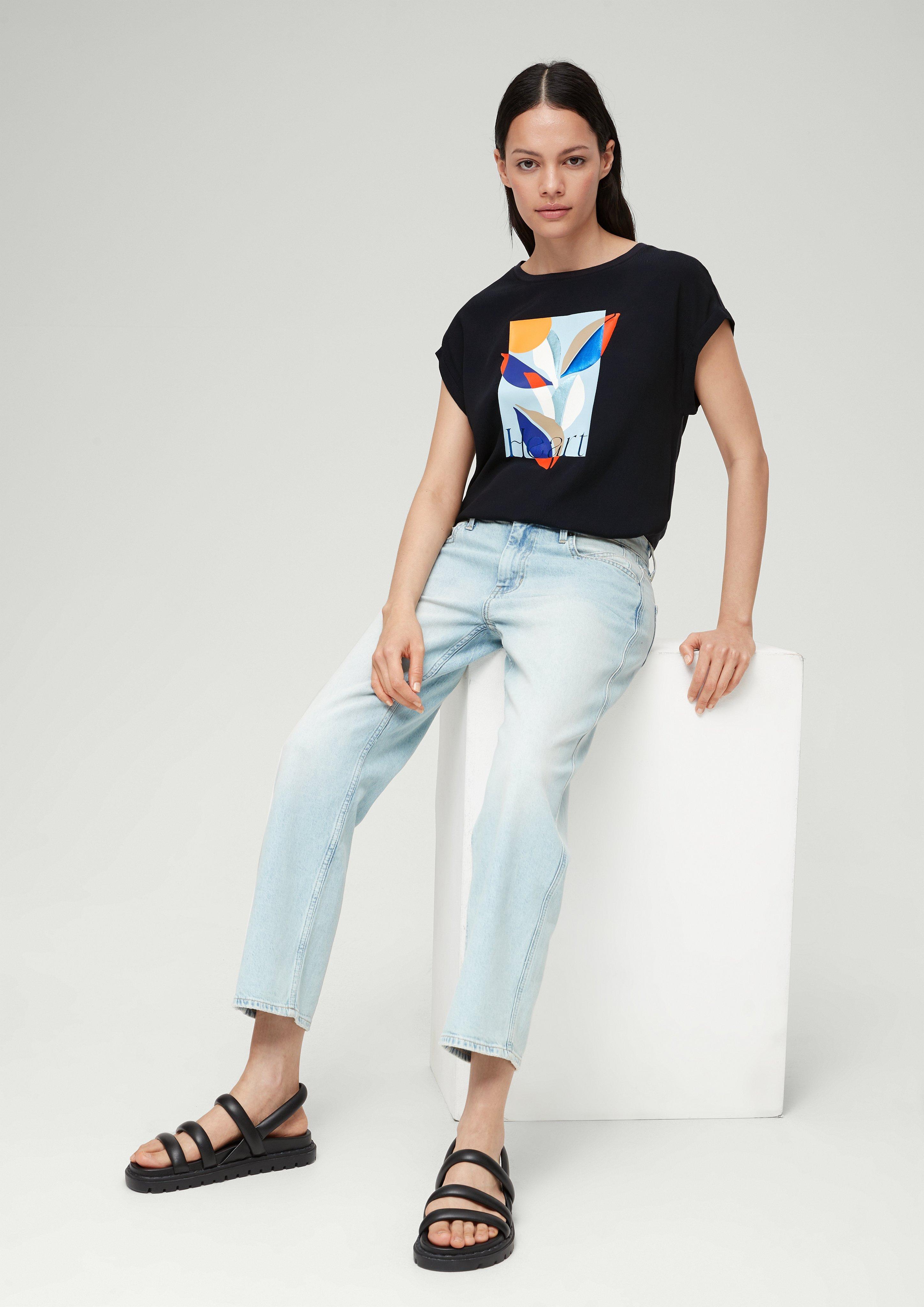 T-Shirt mit Frontprint  2133400-59D0