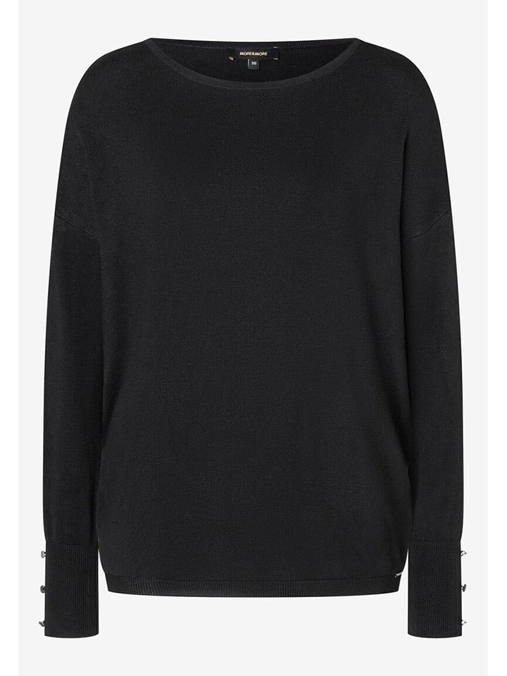 More & More Pullover  in Schwarz günstig kaufen