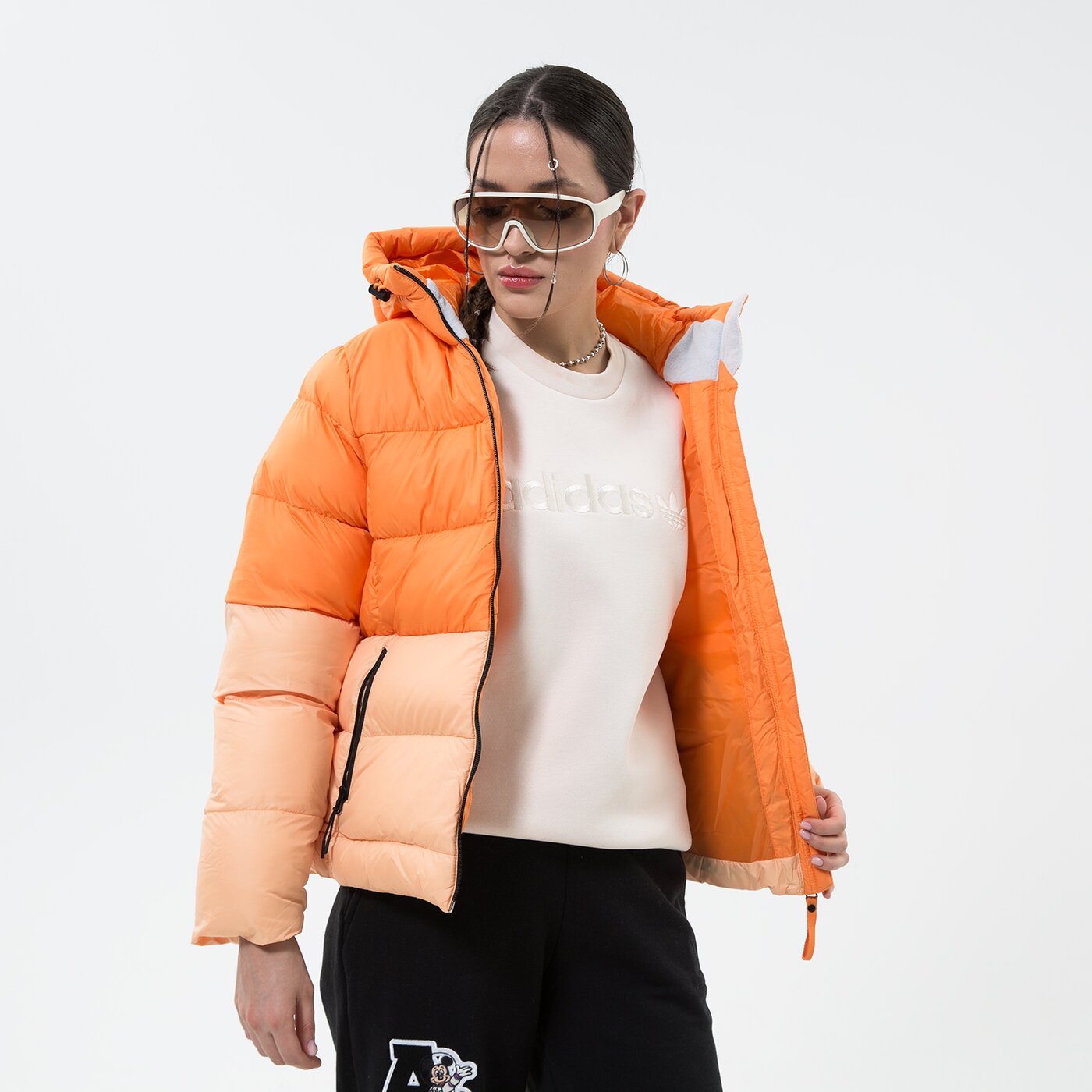 HELLY HANSEN JACKE WINTER W ACTIVE PUFFY JACKET Orange