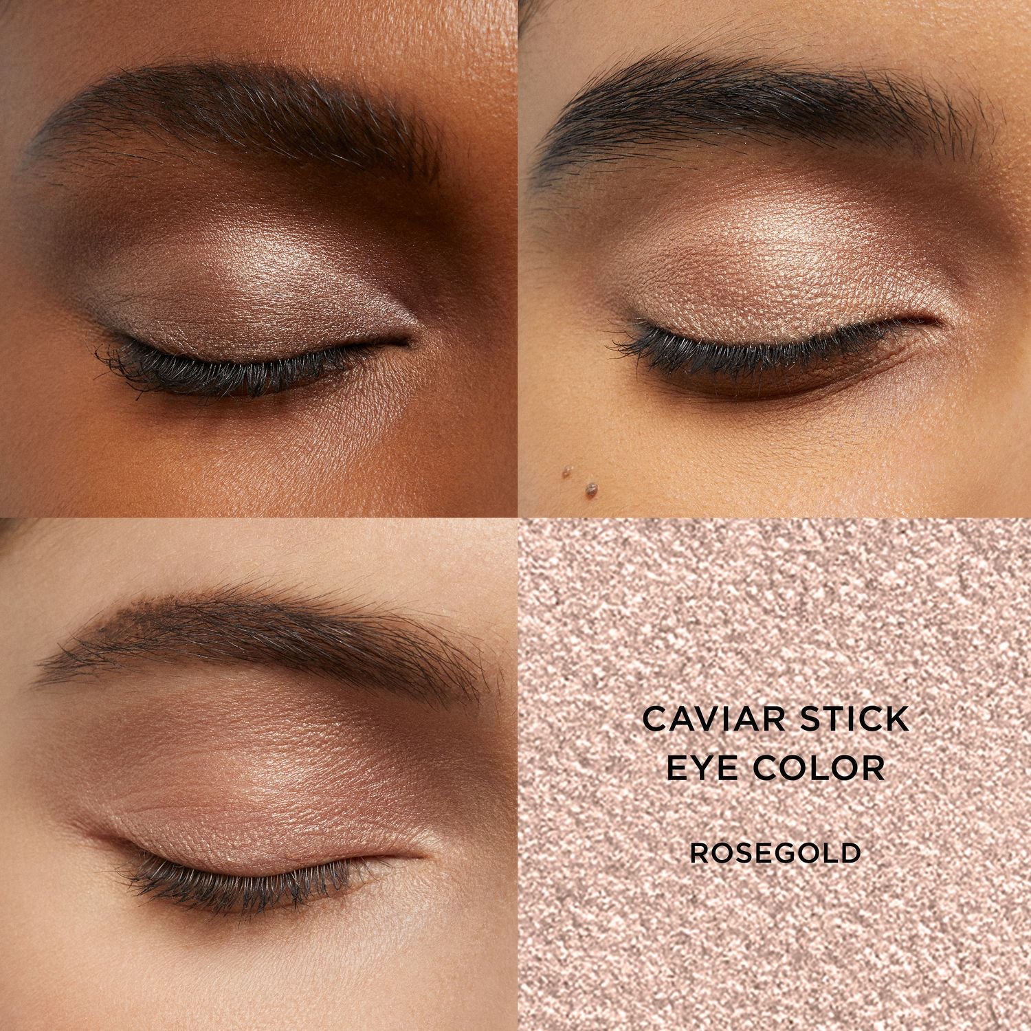 Ombre à paupières en stick Caviar - Ombretto crème