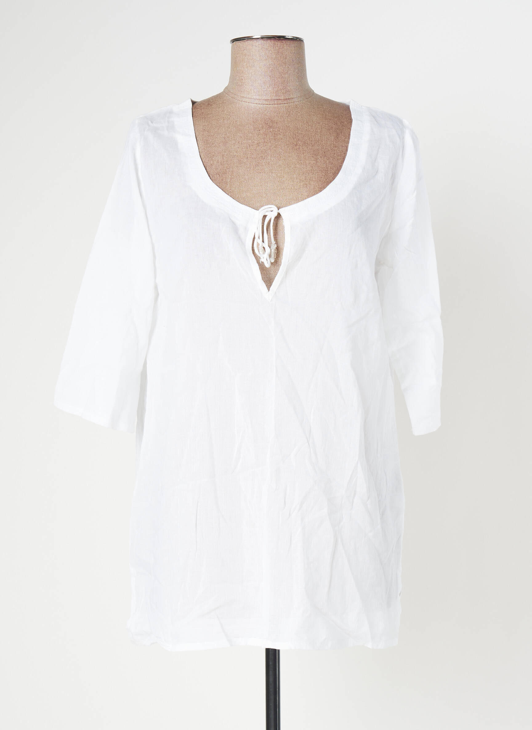 Banana Moon Tuniquemanchelongue Femme couleur blanc
