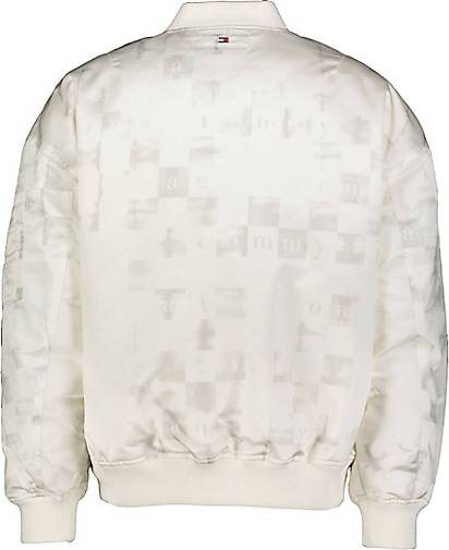 TOMMY-JEANS TJCU CKERBOARD SATEEN BOMBER