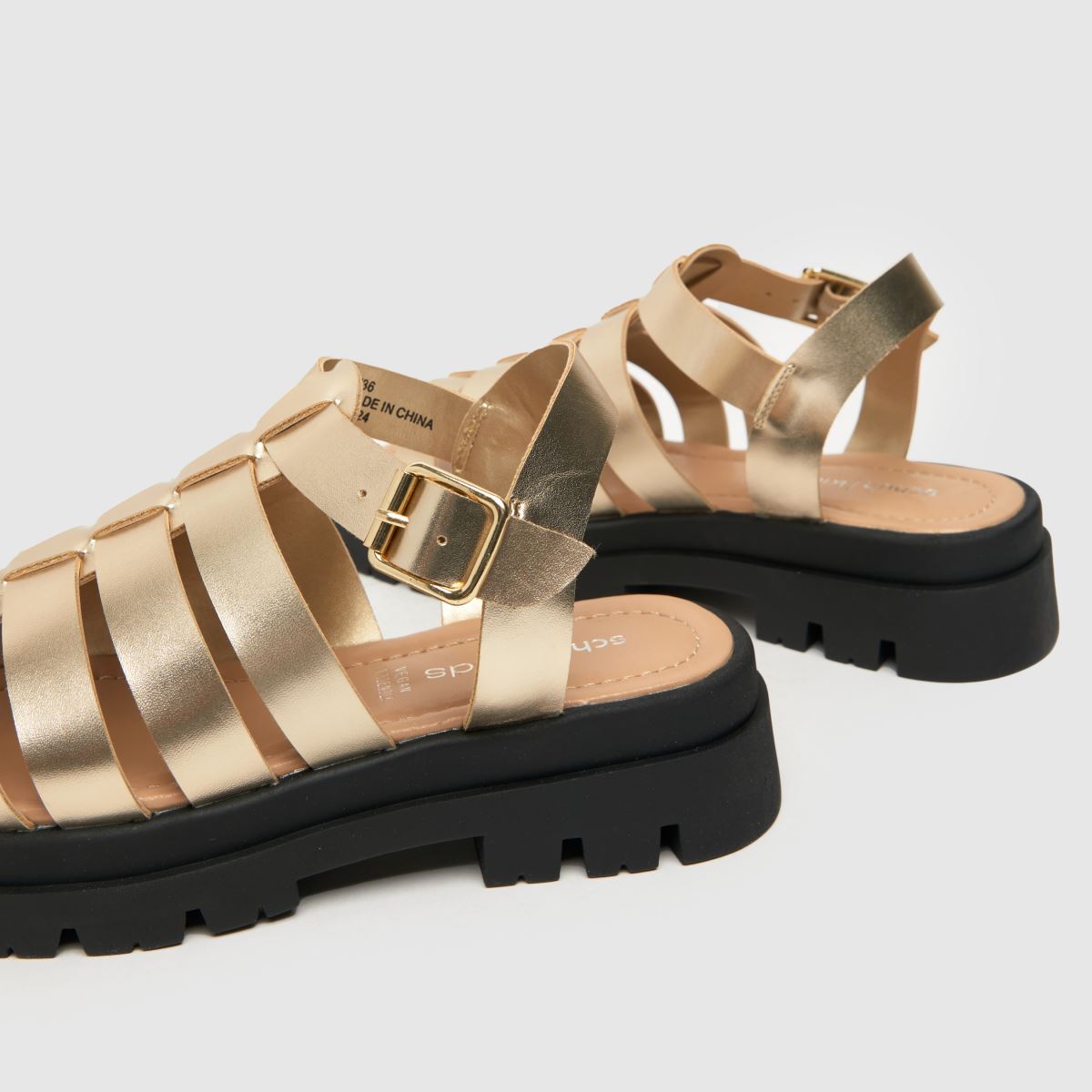 Schuh Gold Troy Gladiator sandali za dekleta