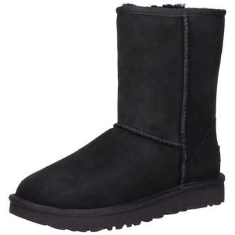 UGG Classic Short II in schwarz