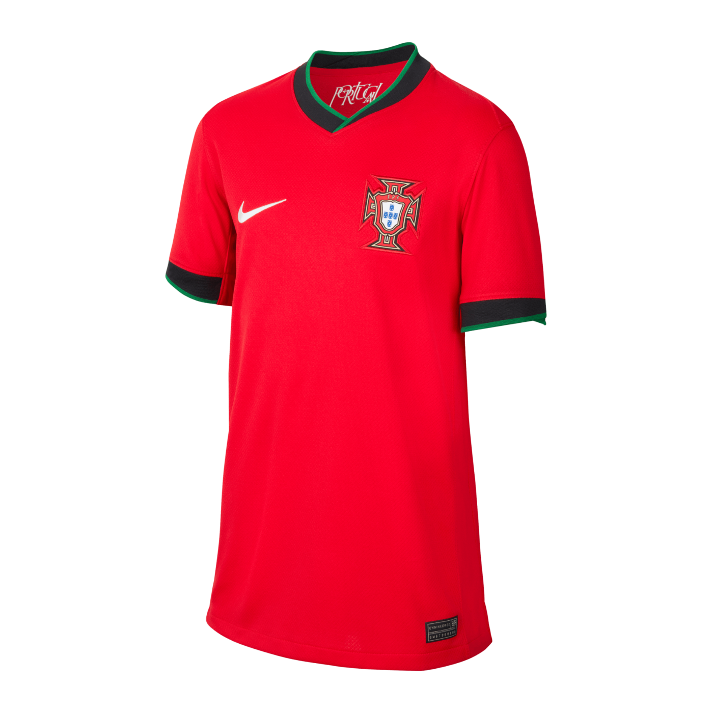 Nike Portugal Trikot Home EM 2024 Kids Rot F657