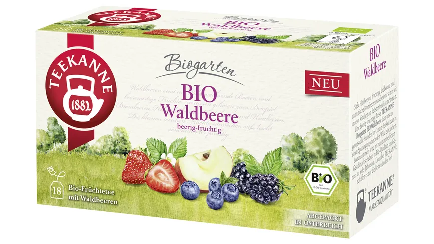 TEEKANNE Biogarten BIO Waldbeere 45 g
