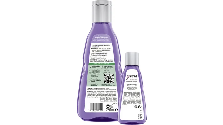 GUHL Silberglanz & Pflege Shampoo + Mini 300 ml