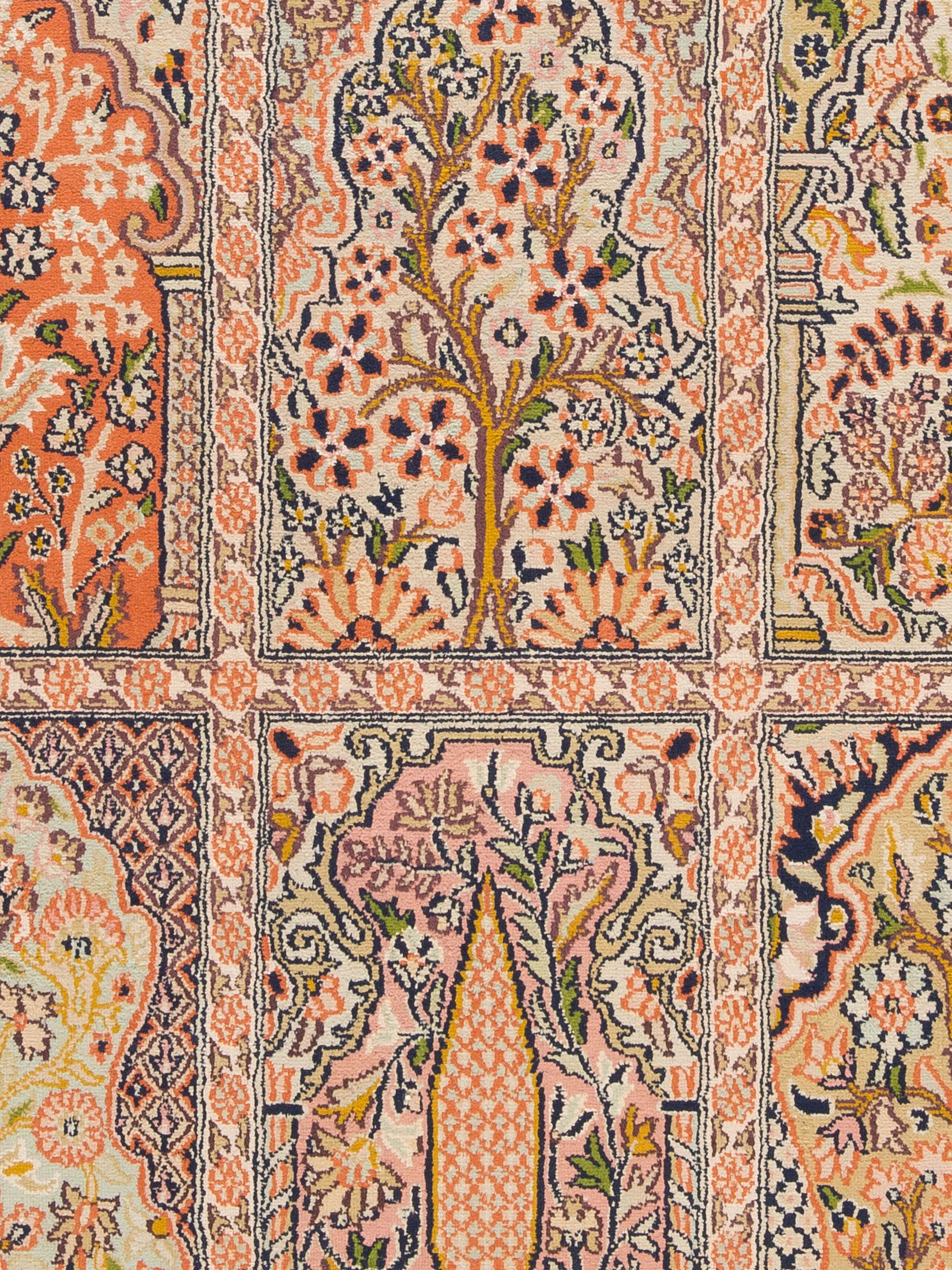 Kaschmir Seide 18/18 ca. 155 x 219 cm, Unikat / Einzelstück