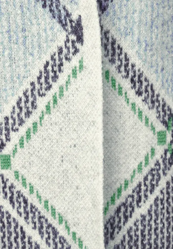 CECIL Cosy Jacquard Cardigan