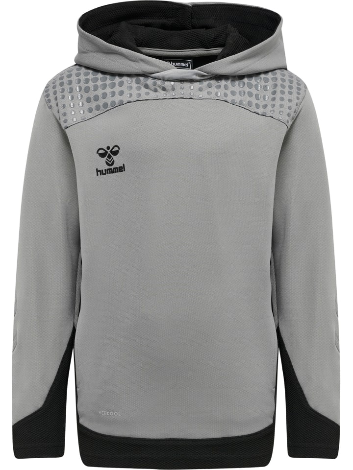 Hummel Hummel Verstellbare Taille Kapuzenpullover Hmllead Kinder in GREY MELANGE günstig kaufen 176