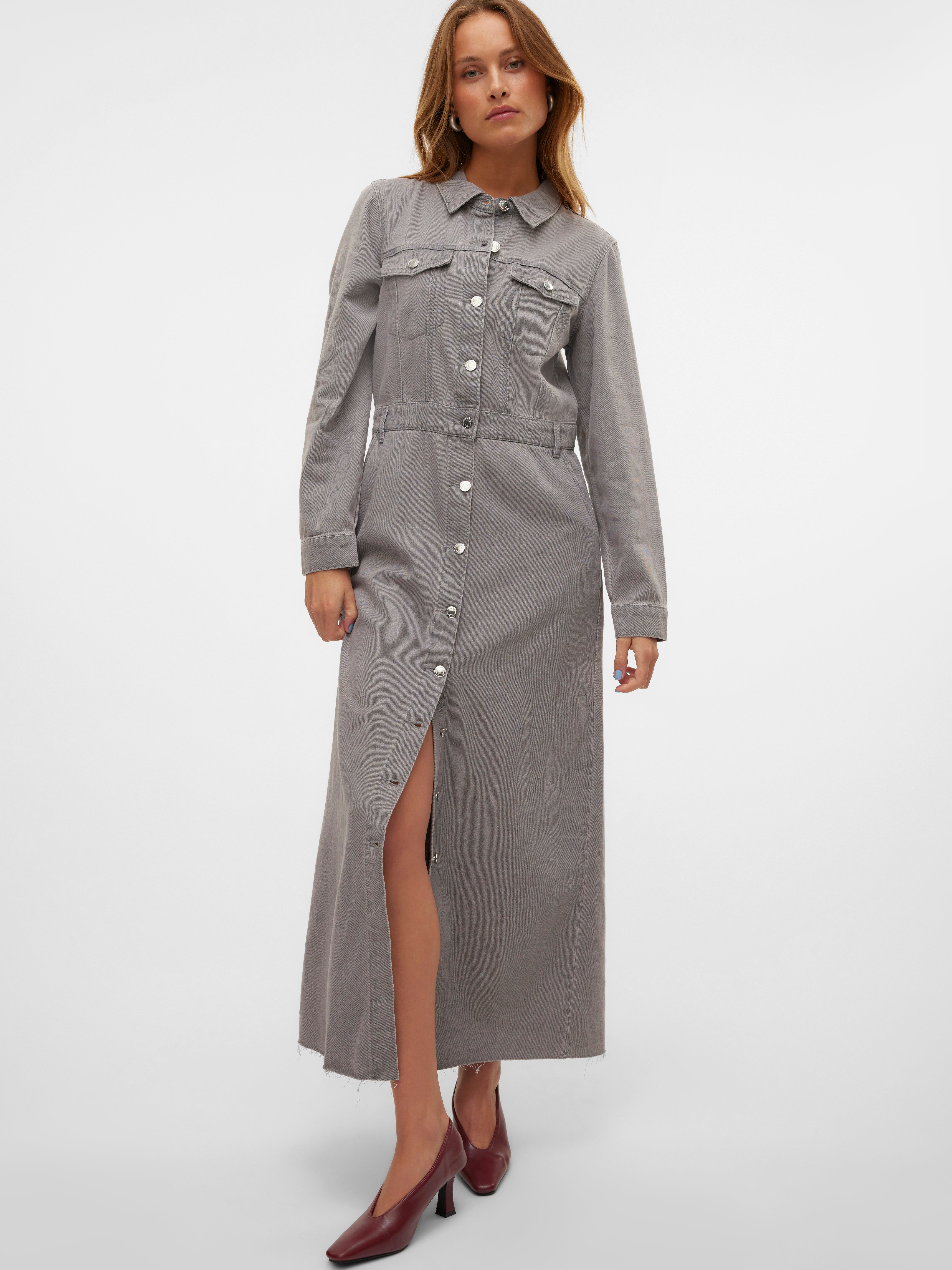 VMMOLLY Langes Kleid