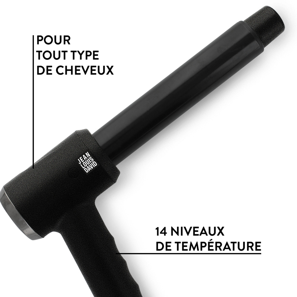 Jean Louis David JLD THE CURLER Boucleur professionnel à forme angulaire + soin nourrissant pour les boucles