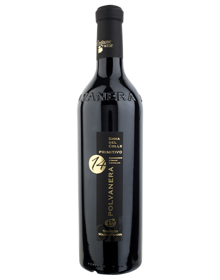 Gioia del Colle DOC Primitivo 14 Vigneto Marchesana 2020 Polvanera 0,75 ℓ