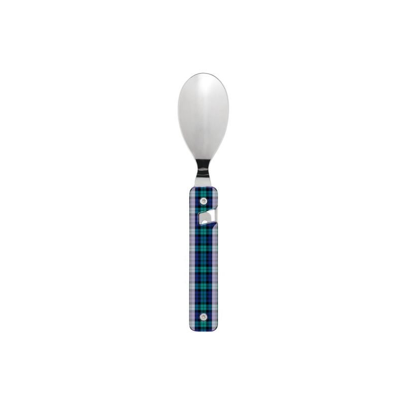 Akinod Multifunction Cutlery 13H25 Mirror Tartan Vert