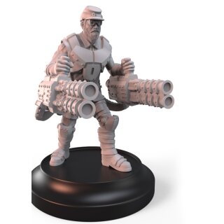 Outlaws Confederate Trooper with Heavy Slugger