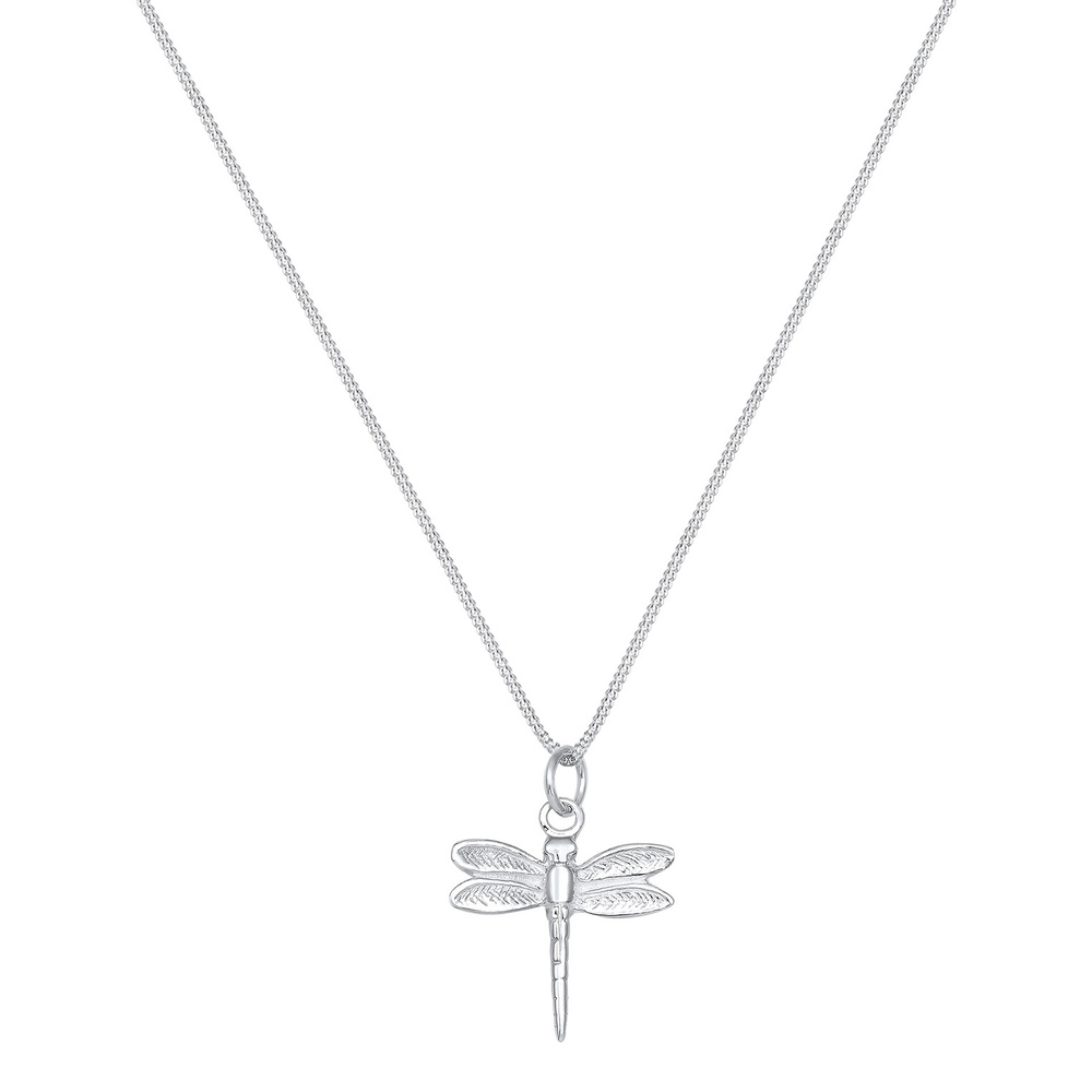 Elli Elli Collier Femmes Char Libellule Pendentif Filigrane en Argent Sterling 925 Bijoux