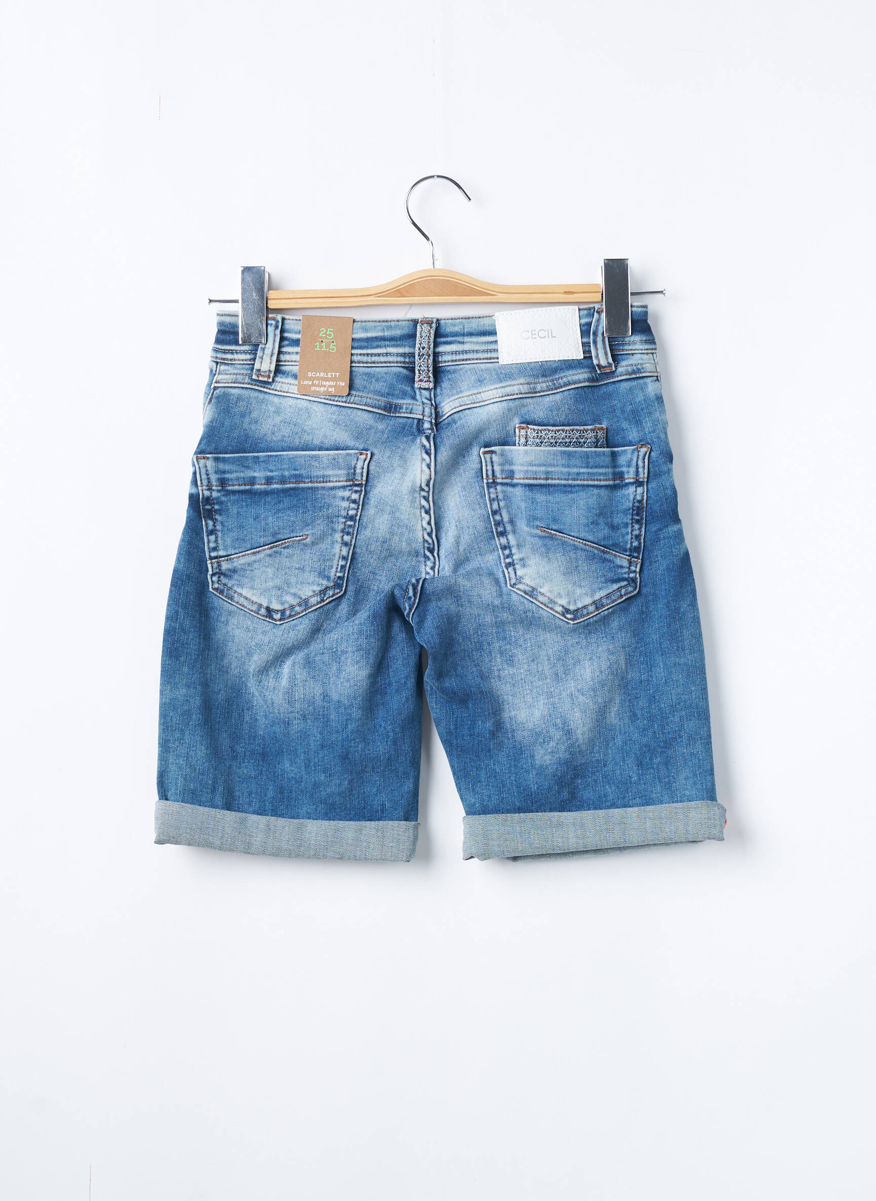 Cecil Bermudas Femme couleur bleu