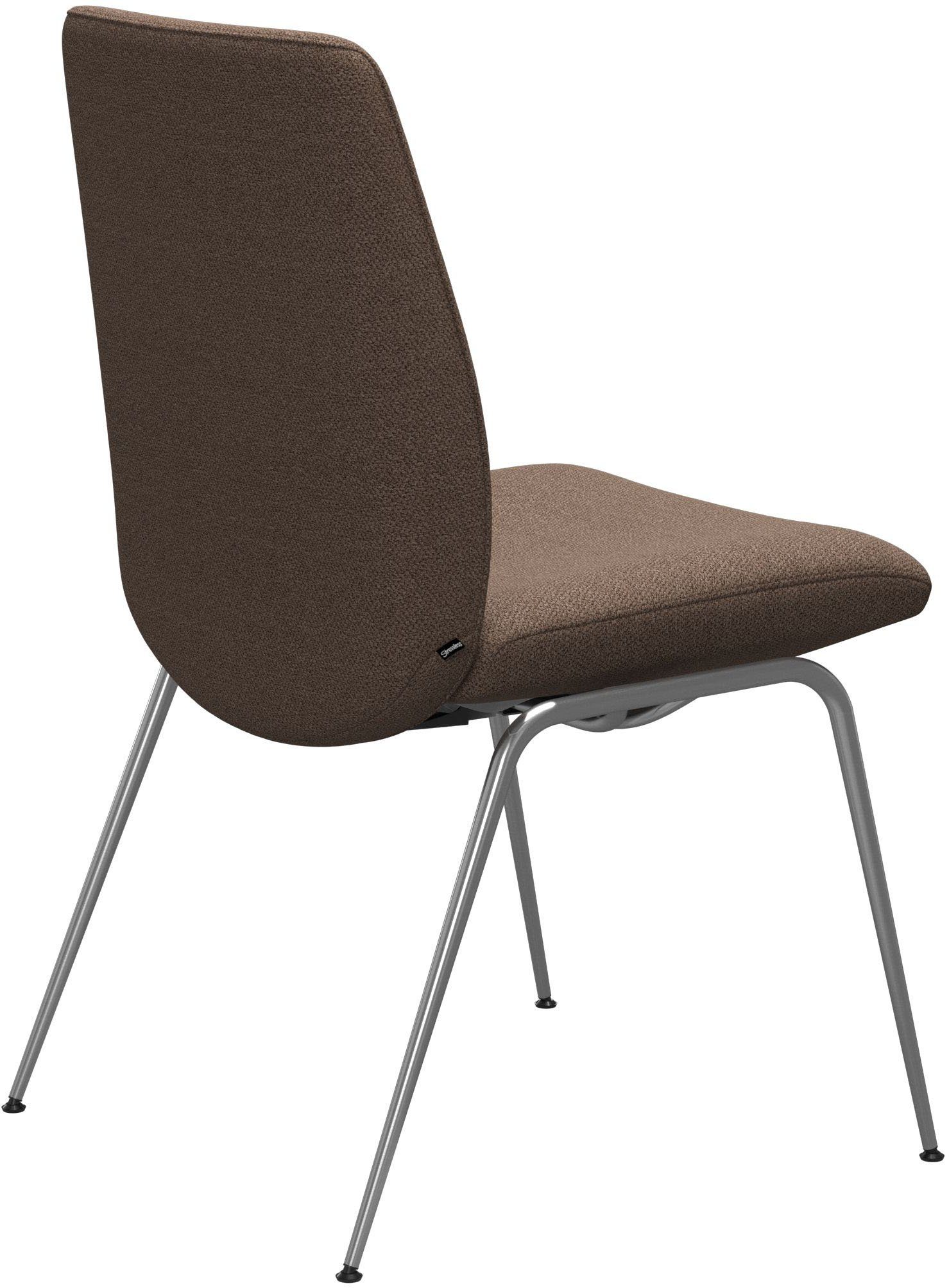 Stressless® Polsterstuhl Laurel, Low Back, Größe L, mit Beinen aus Stahl in Chrom matt