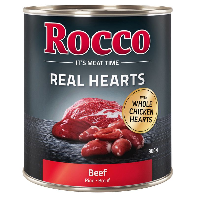 Sparpaket Rocco Real Hearts 12 x 800 g