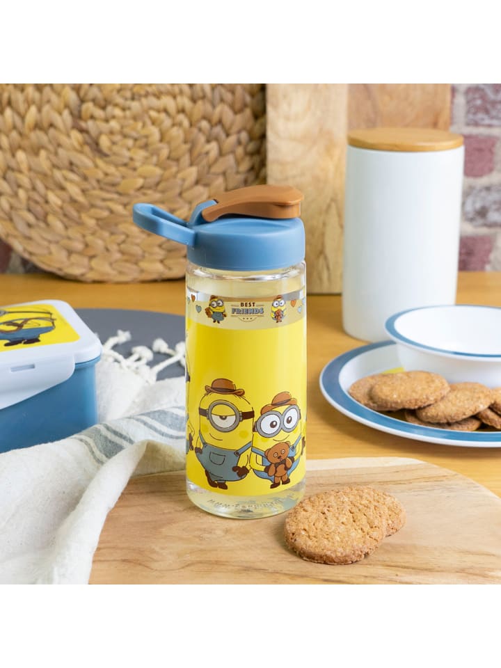 Geda Labels Trinkflasche Minions Gentleman in Gelb - 6,5x8x20,5 günstig kaufen onesize