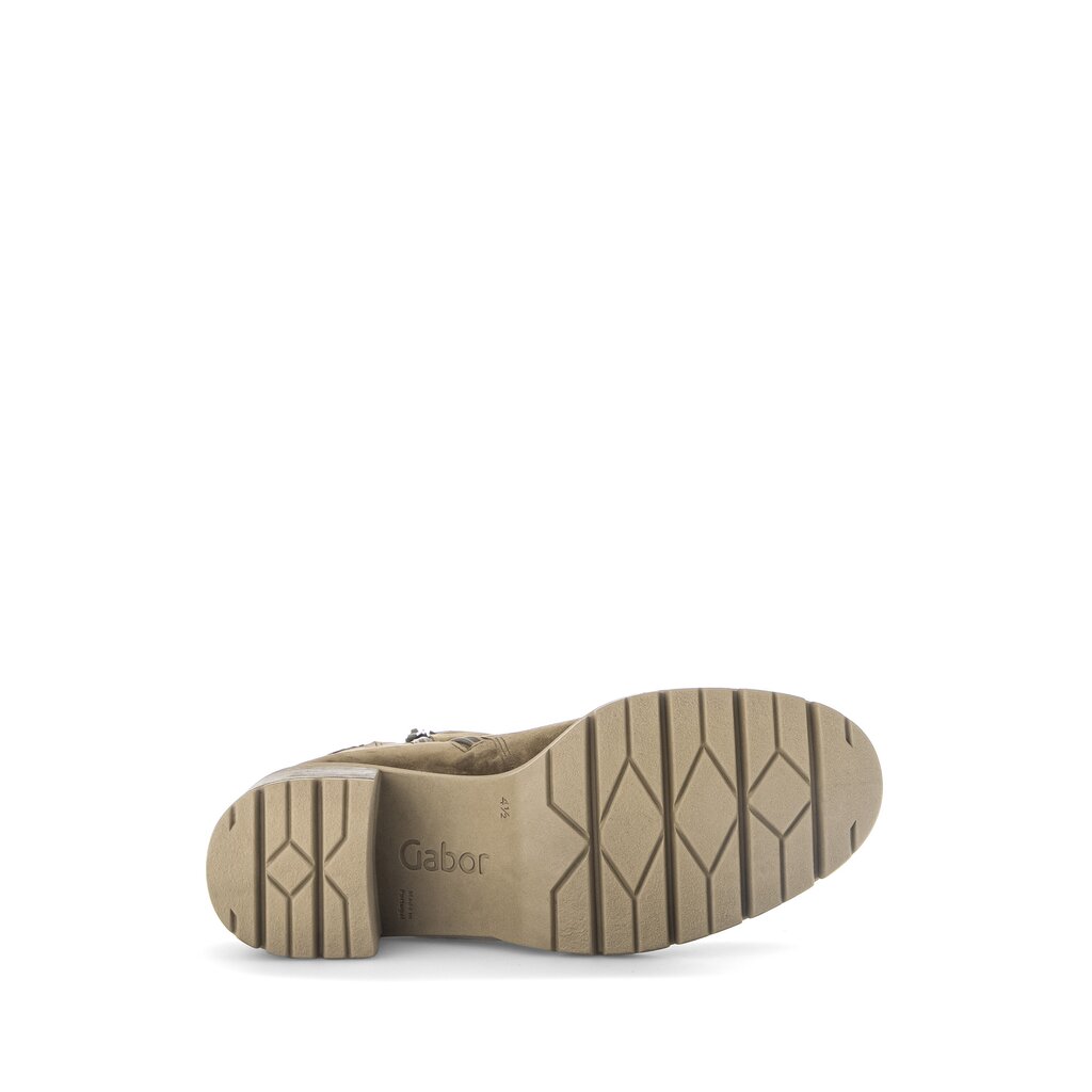 Gabor comfort Sportliche Stiefelette braun