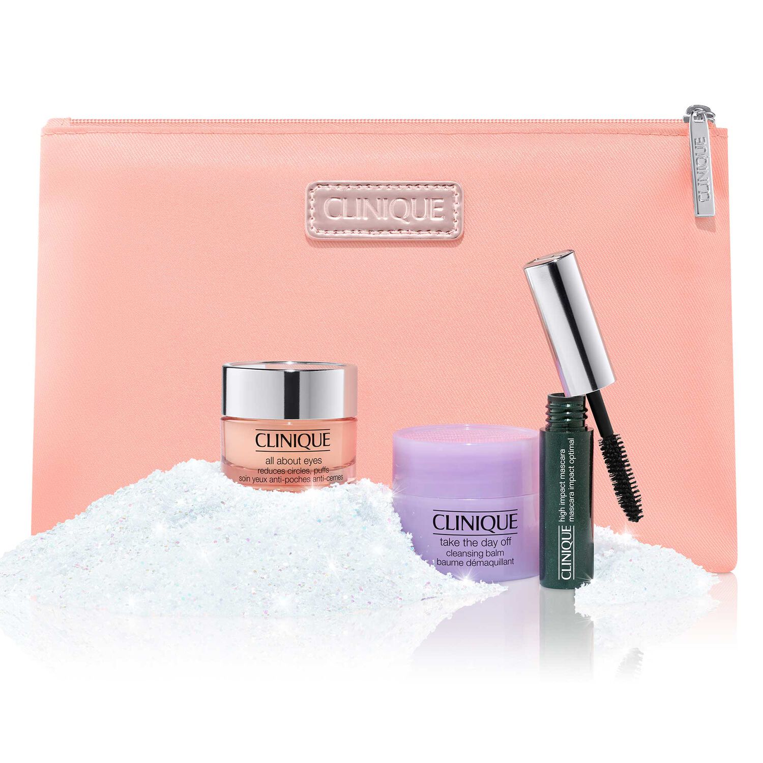 Clinique All About Eyes Coffret Soin Maquillage des Yeux - 3 Produits