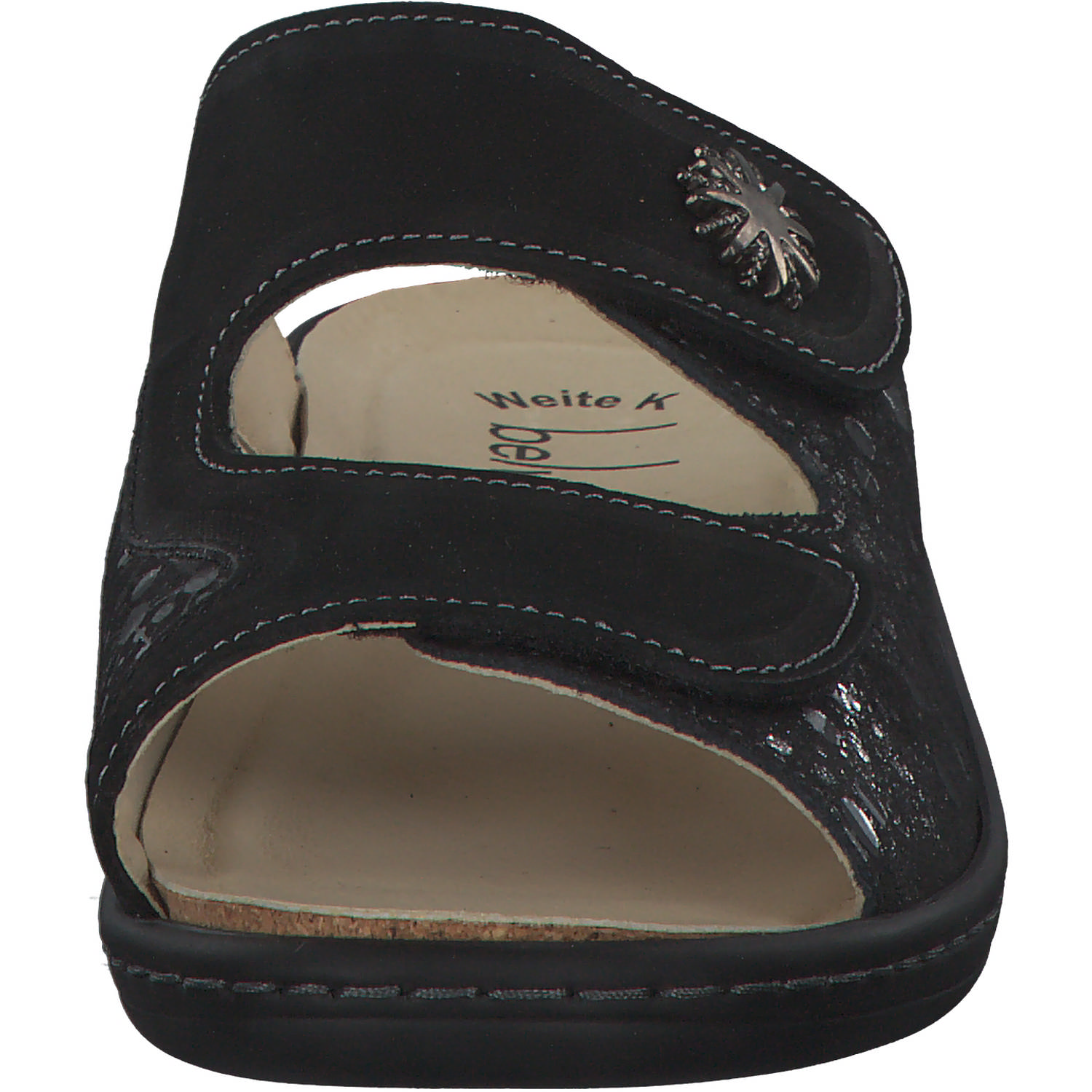 Portina 10.507, Hausschuhe & Pantoffeln, Damen, schwarz