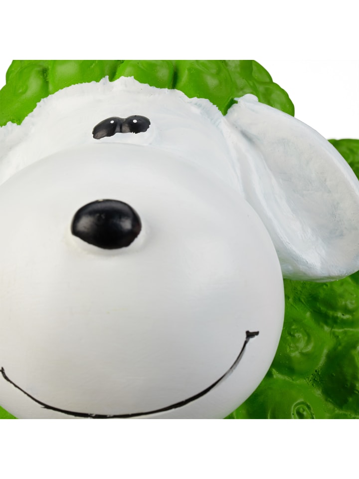 relaxdays Gartenfigur Schaf in Grün günstig kaufen onesize