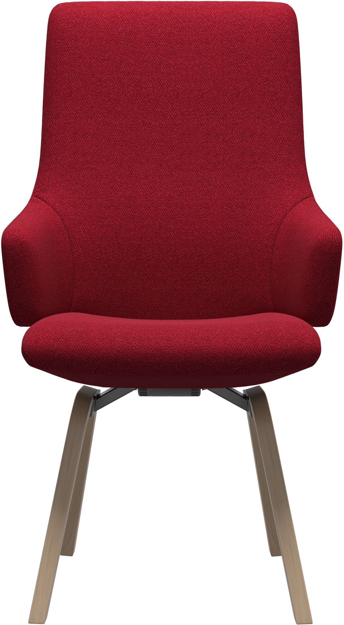 Stressless® Polsterstuhl Laurel, High Back mit Armlehne, Größe L, mit schräggestellten Beinen