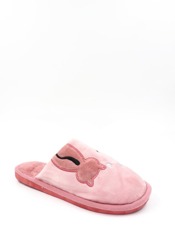 Confly Hausschuhe in Pink günstig kaufen