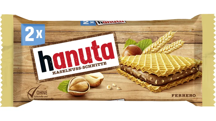 Hanuta 2 Stück 44 g