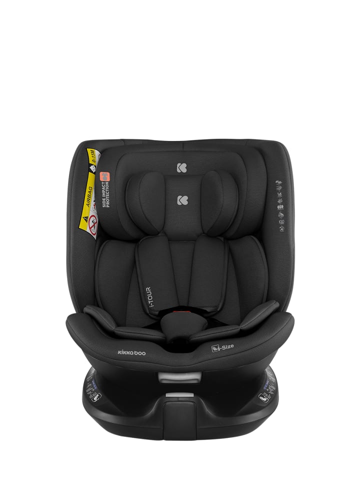 Kikkaboo Kindersitz i-Tour i-Size in schwarz günstig kaufen onesize