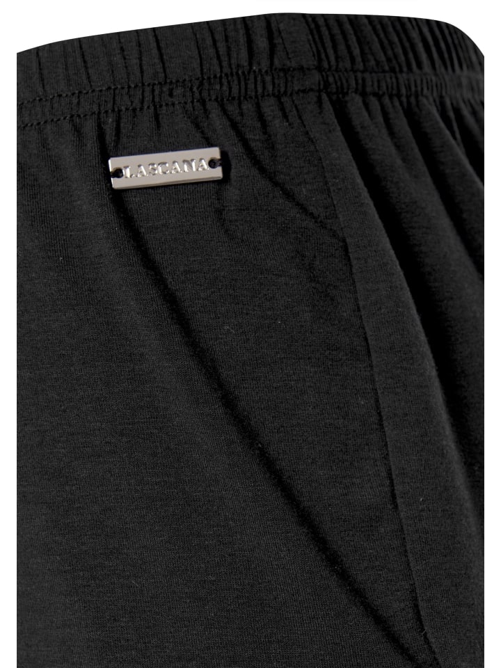 LASCANA Shorts in schwarz günstig kaufen